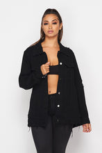 Load image into Gallery viewer, Chain of Command Denim Jacket
