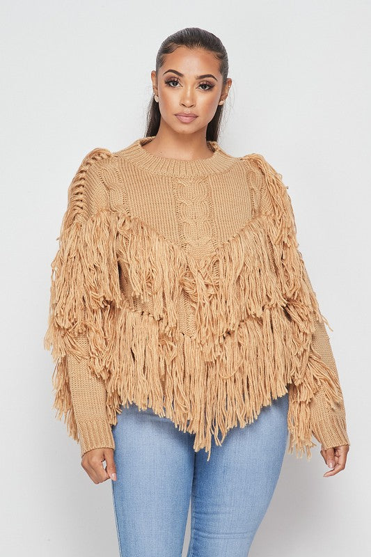 Fringeworthy Sweater