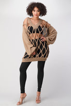 Load image into Gallery viewer, Caged and Cozy Sweater
