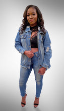 Load image into Gallery viewer, Chain of Command Denim Jacket
