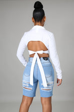 Load image into Gallery viewer, Yara denim shorts
