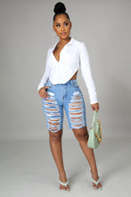 Load image into Gallery viewer, Yara denim shorts
