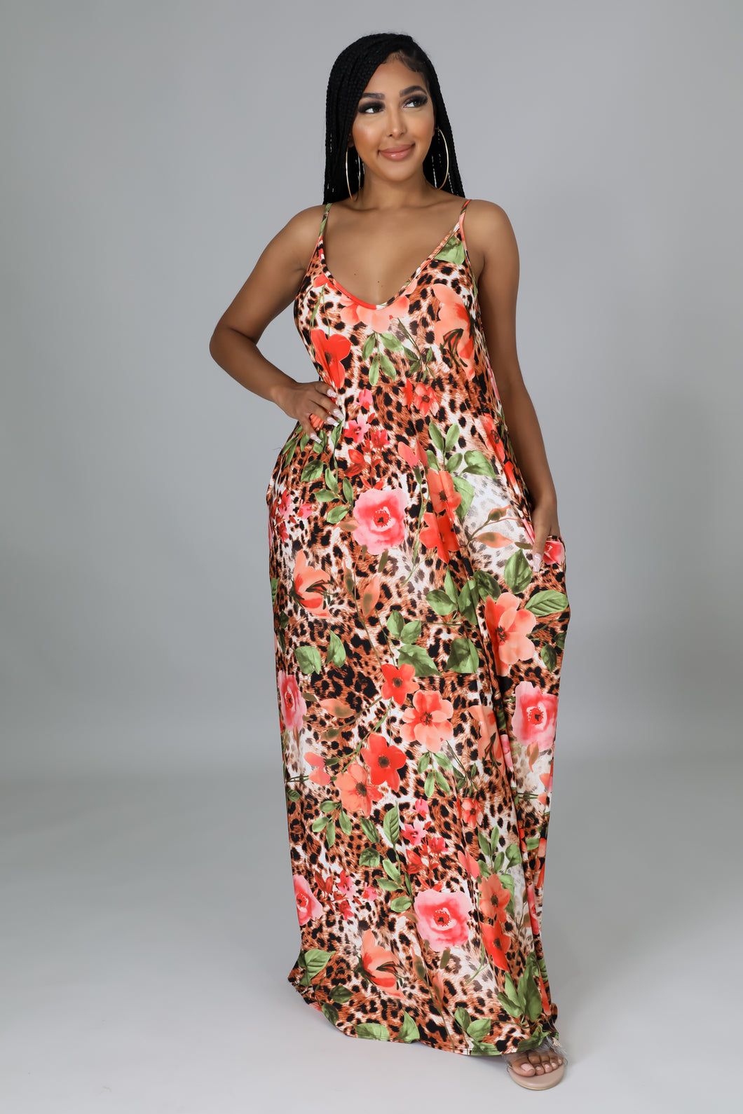 Jungle Rose Dress