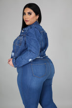 Load image into Gallery viewer, Angela Denim Jacket (Curvy)
