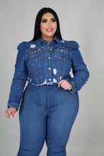 Load image into Gallery viewer, Angela Denim Jacket (Curvy)
